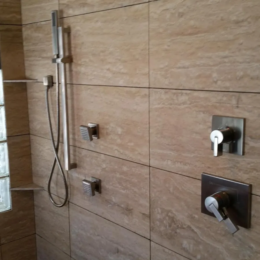 Shower fixture installation for Water Heater Replacement in Winnetka